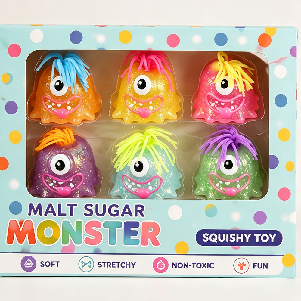 Tech Home Accessories - Kawaii Maltose Monster Squishy de Silicone