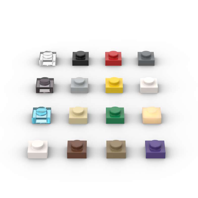 Tech Accessories For Kids - Moc 10 pçs 3024 1x1 placa