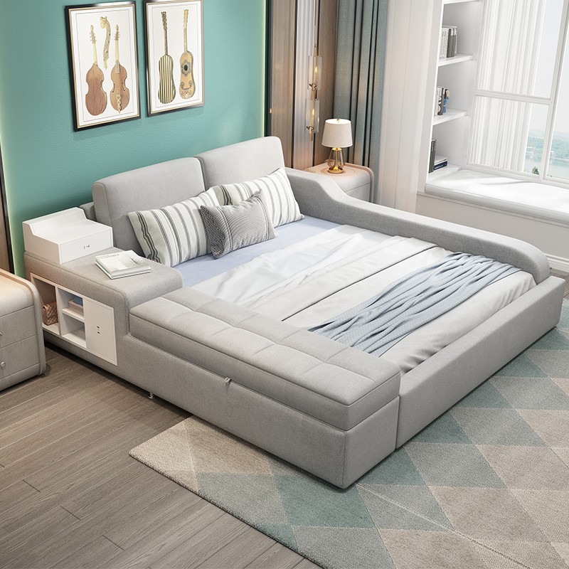 Tech Queen - 180x200cm tatami cama de casal tecnologia