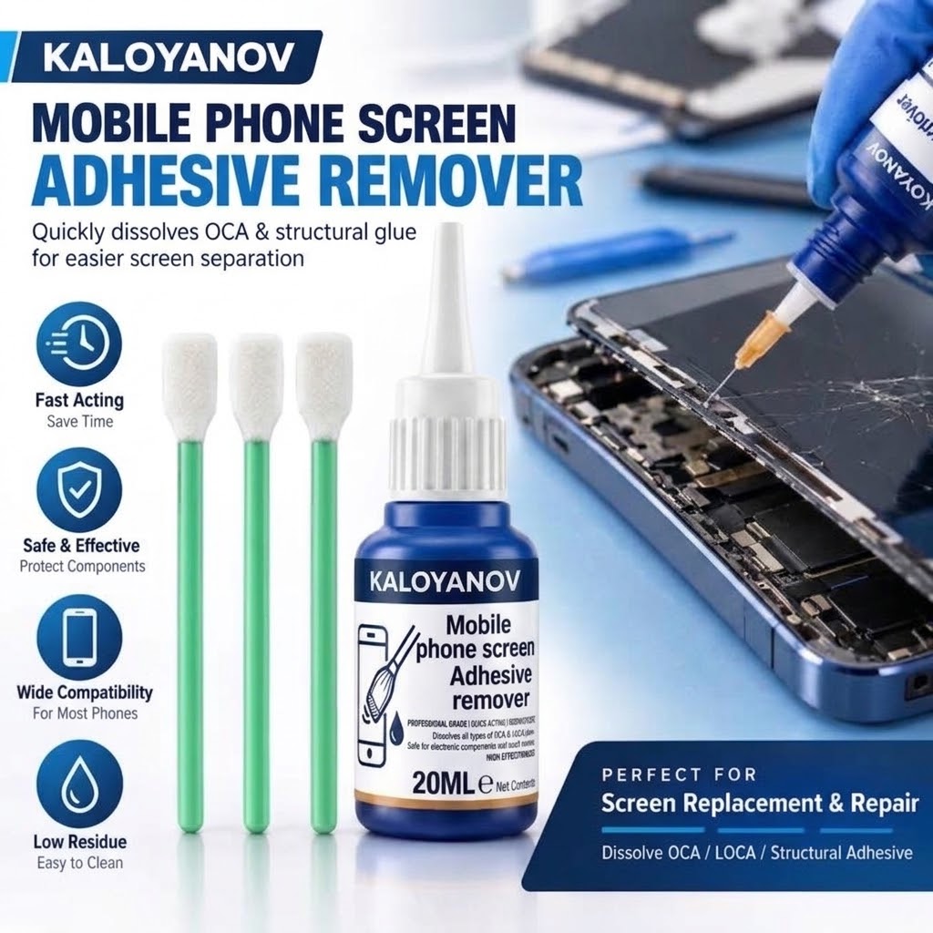 Screen Cleaner Spray - Removedor de Cola para Tela de