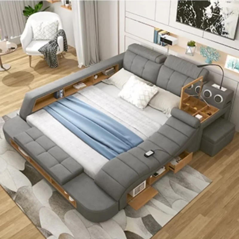 Tech Queen - Simples cabeceira quadro cama de casal