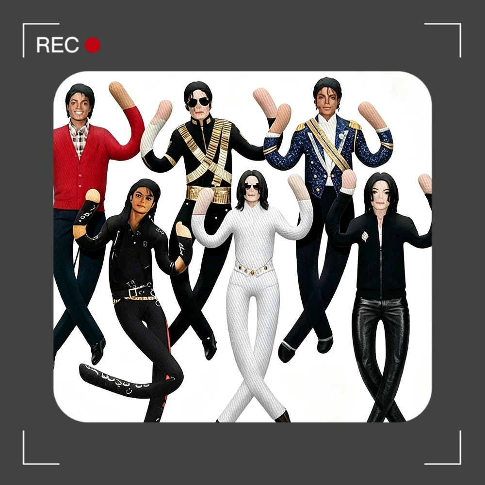 Tech Home Accessories - Boneco de Pelúcia Articulado Michael Jackson:
