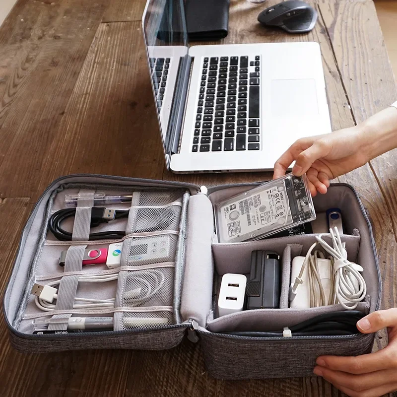 Estojo organizador de tecnolog - Tech Accessories Organizer Pouch avaliação e preço