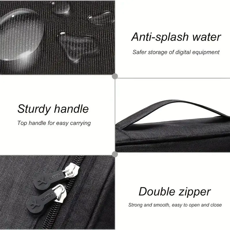 Estojo organizador de tecnolog - Tech Accessories Organizer Pouch avaliação e preço