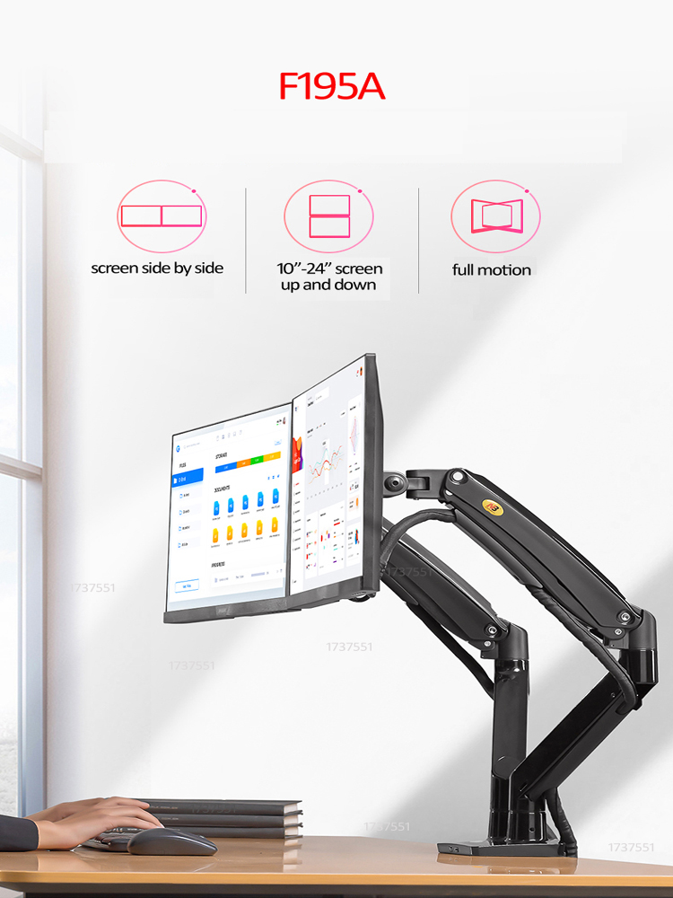 Suporte de Monitor Duplo NB F1 - Monitor Arm Single avaliação e preço