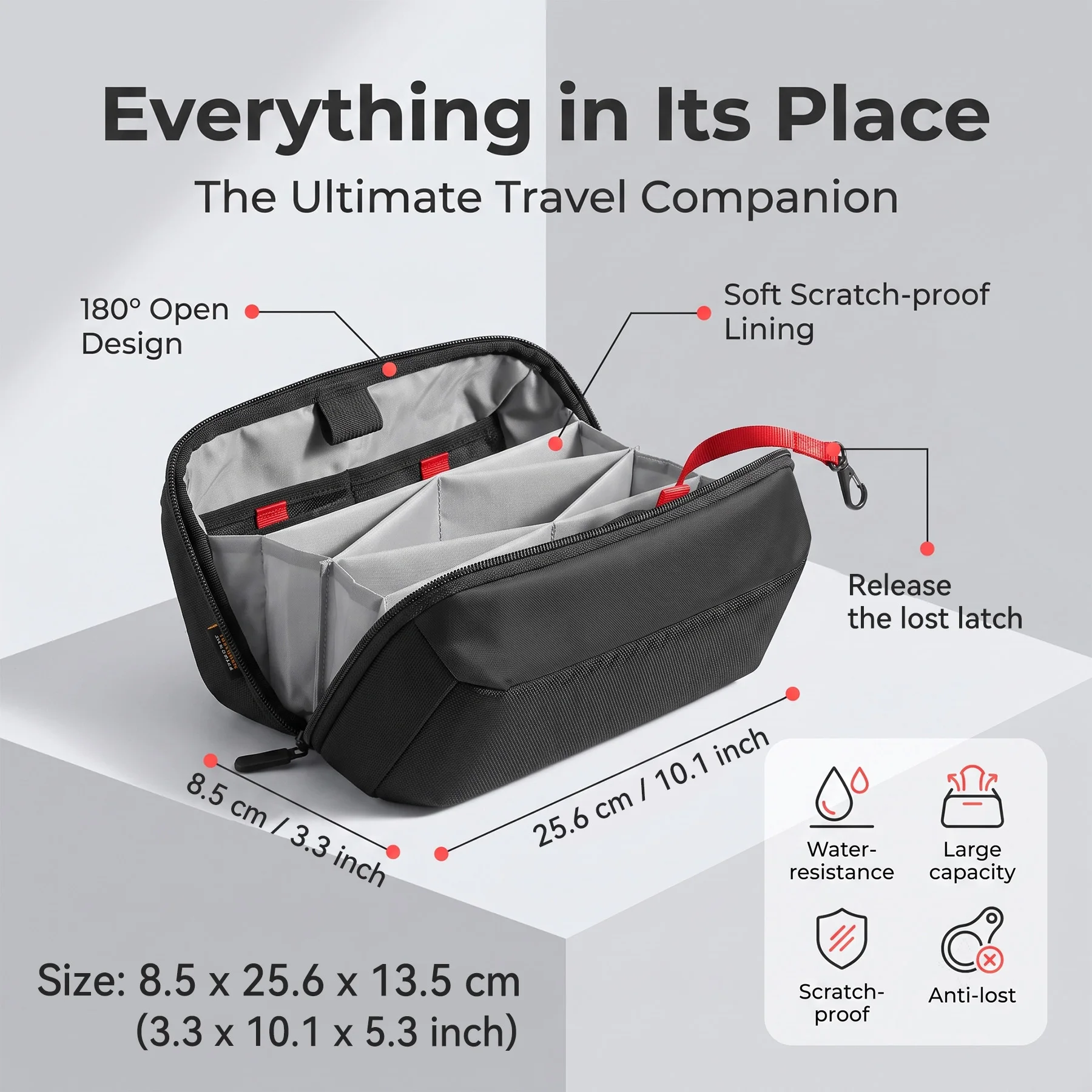 Bolsa Organizadora de Tecnolog - Tech Accessories Organizer Pouch avaliação e preço