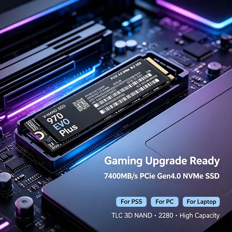 SSD M.2 NVMe 7400MB/s 970 EVO  - Samsung Ssd 980 Pro avaliação e preço