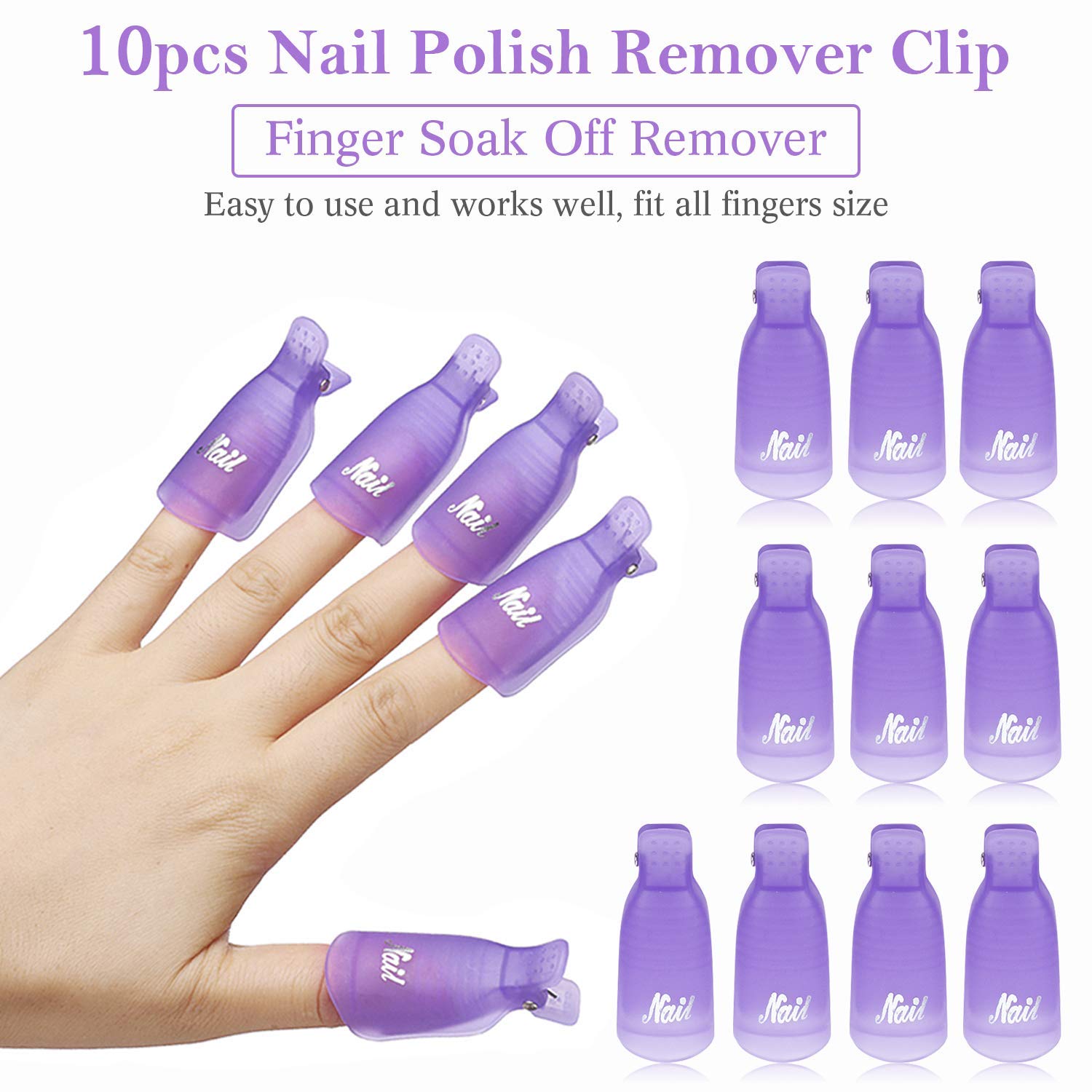 10 Peças de Clipe de Plástico  - Nail Tech Accessories avaliação e preço
