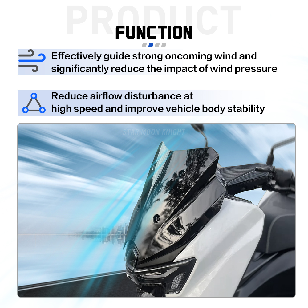Novo pára-brisa nmax 125 para  - Tech Max Accessories avaliação e preço