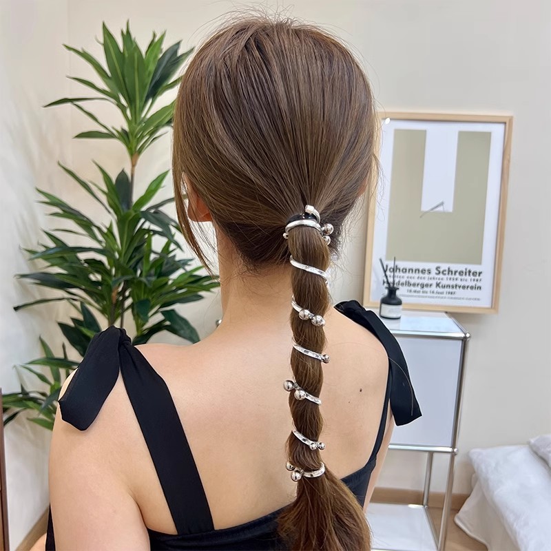Laço de cabelo pérola, faixa d - Hi Tech Accessories avaliação e preço