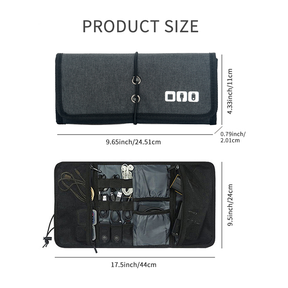 Bolsa de Armazenamento de Cabo - Tech Accessories Organizer Pouch avaliação e preço