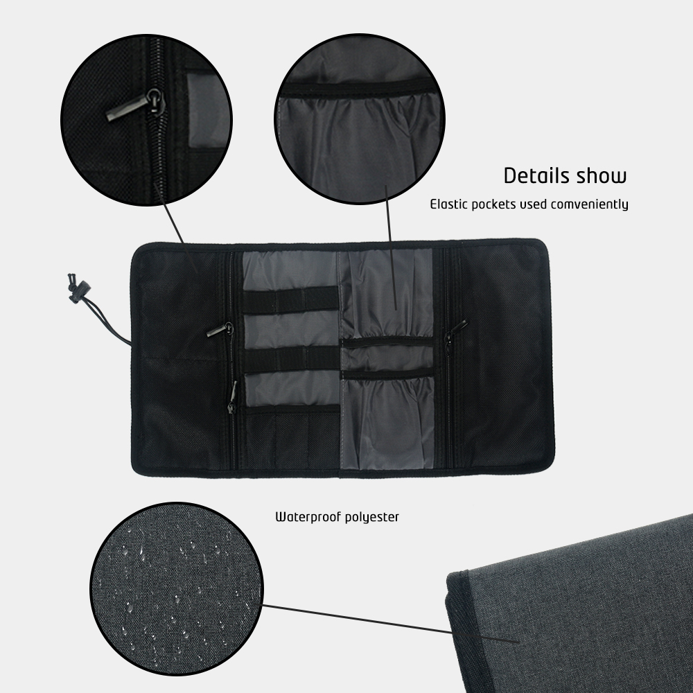 Bolsa de Armazenamento de Cabo - Tech Accessories Organizer Pouch avaliação e preço