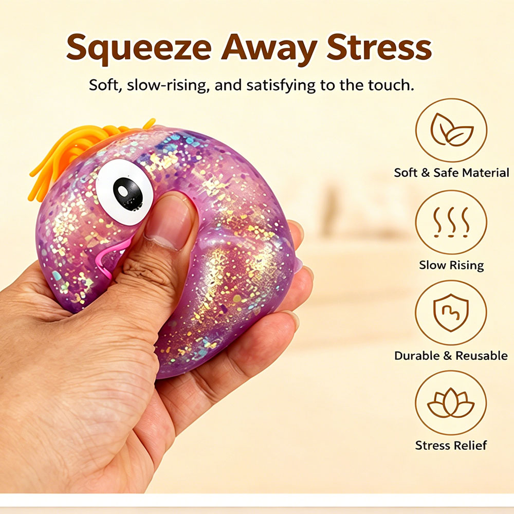 Kawaii Maltose Monster Squishy - Tech Home Accessories avaliação e preço