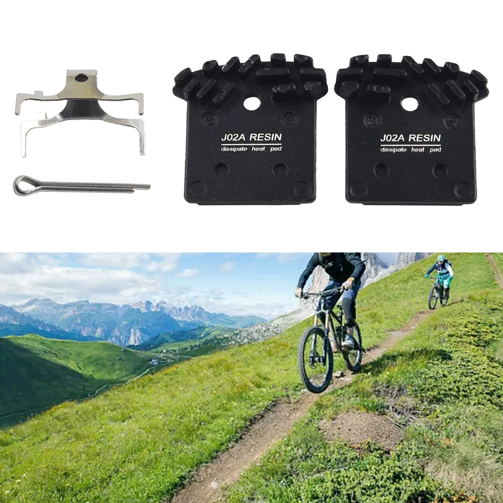 1 par de pastilhas de freio a  - Tech Bike Accessories avaliação e preço