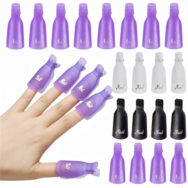 10 Peças de Clipes de Plástico - Nail Tech Accessories avaliação e preço