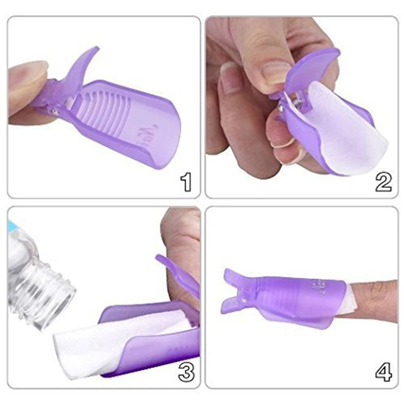 10 Peças de Clipes de Plástico - Nail Tech Accessories avaliação e preço