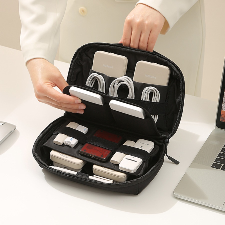 Organizador de Cabos Portátil  - Tech Accessories Organizer Pouch avaliação e preço