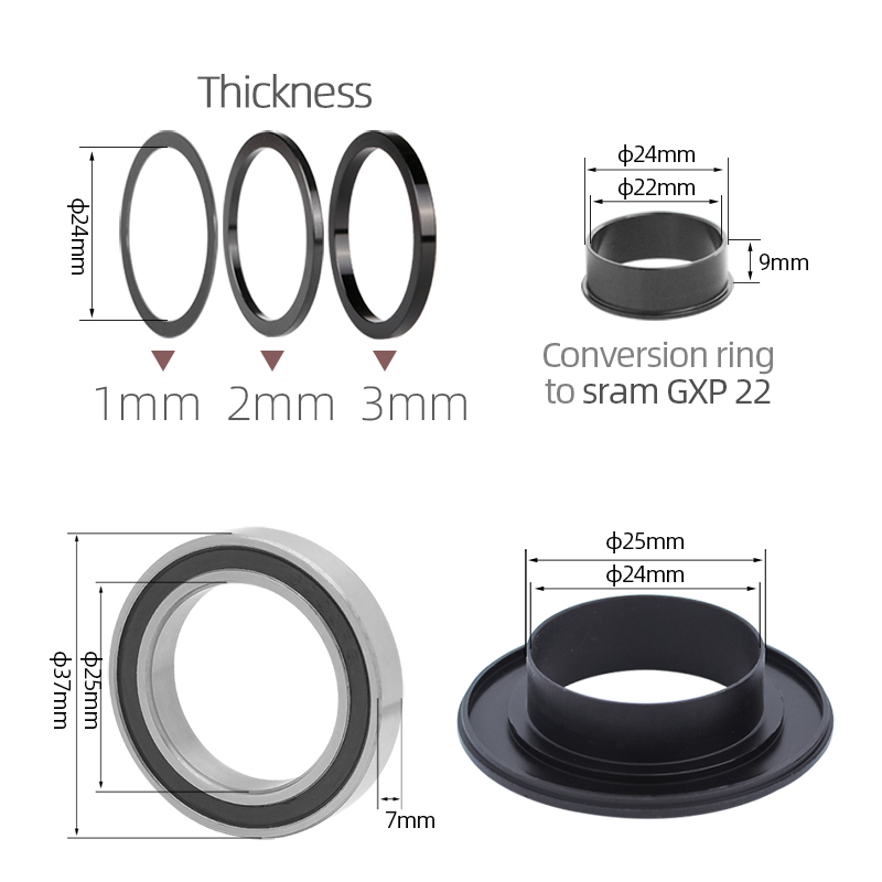 Kactus Tech BB90: Novo Eixo Pe - Tech Bike Accessories avaliação e preço